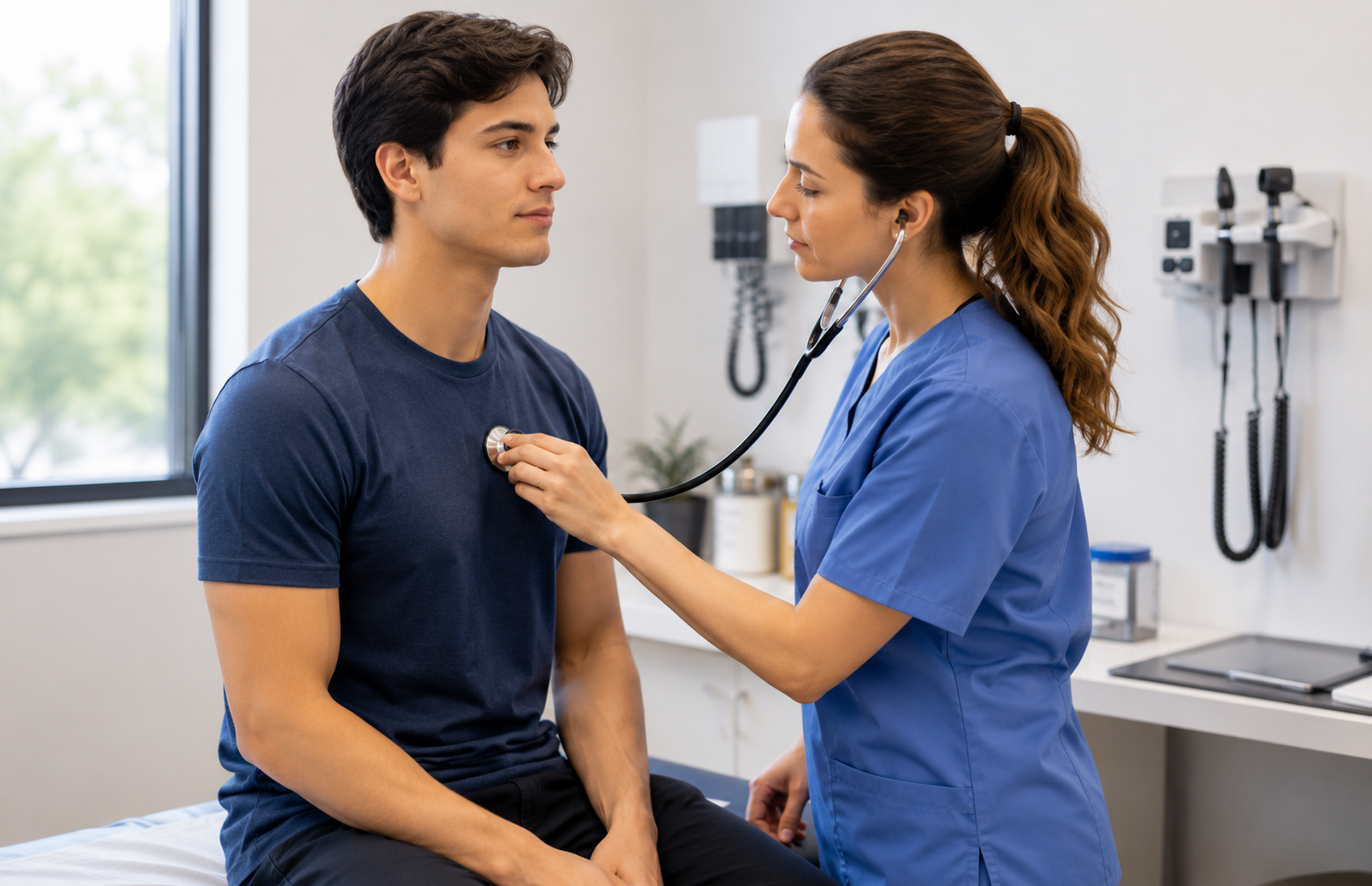 Physical examinations at Prompt Care